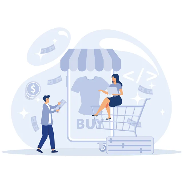 Nexapixel e-commerce platform design and development services.